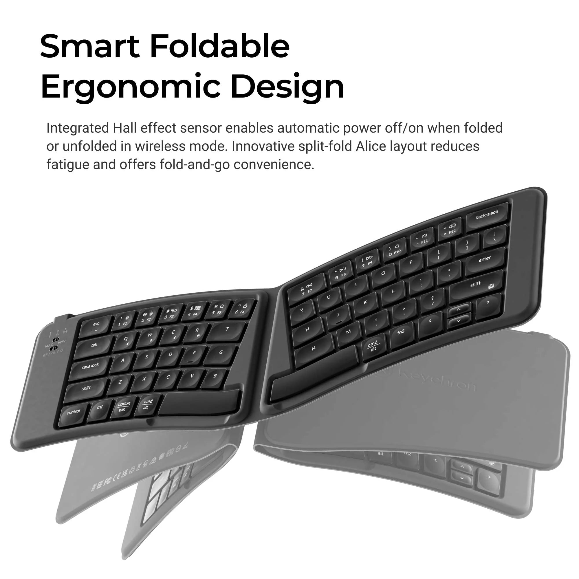 キーボード Keychron B11 Pro Ultra-Slim Keyboard Keychron B11 Pro Ultra-Slim Wireless Foldable Keyboard out now